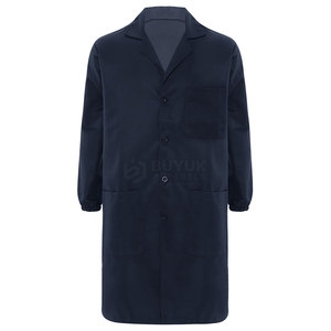 Bata de laboratorio, ropa de protección médica, tela duradera de longitud larga para uso profesional en laboratorios, hospitales y clínicas - Product Image 4