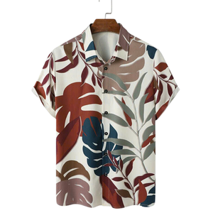 Équipe Chemises Hawaïennes Logo Personnalisé Tropical Beach Party Groupe Tenues Assorties Style Été - Product Image 4