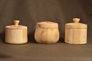 Hot Selling Wooden Salt and Pepper Bowl Handmade Kitchen & Tabletop Dinner <b>Table</b> Decor Salt Pepper Bowl Handmade Collection - Product Image 6