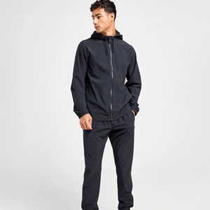 Men’s <b>Retro</b> Stripe Sports Set – Zip Jacket & Tapered Joggers Men’s Athletic Stripe <b>Tracksuit</b> – Modern Fit Training Set - Product Image 1