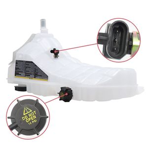 Serbatoio di Espansione del Liquido Refrigerante Bianco per Modelli Selezionati di Camion Kenworth e Peterbilt 2008-2017, Un Pezzo - Product Image 3