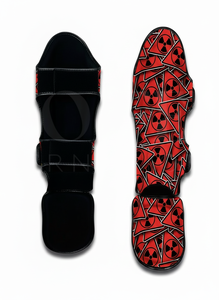 Protège-tibias de compétition professionnels pour Muay Thai, protection personnalisée des jambes pour le Kickboxing, protège-tibias MMA Arts Martiaux - Product Image 3