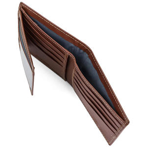 Cartera de Cuero Genuino de Alta Calidad Personalizada 2026 para Uso en Exteriores, Fabricada en Pakistán, Carteras de Cuero para Hombre, Precio al por Mayor - Product Image 5