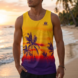 Camiseta Deportiva de Punto Personalizada para Hombre, Absorbe la Humedad, Secado Rápido, Transpirable, para Gimnasio, Entrenamiento, Atletismo - Product Image 3