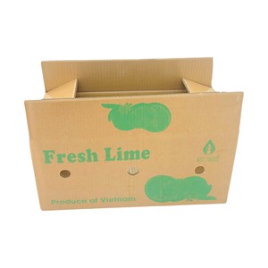 Luxury High Quality Eco-Friendly Recyclable Corrugated Paper Carton Box for Fresh Fruit <b>Packaging</b> with Customized Labels - Product Image 6