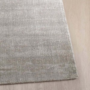 Alfombra Tejida a Mano Personalizada con Corte en Bucle, Alfombra Moderna con Textura, Alfombra Contemporánea de Color Gris Neutro para Sala de Estar, Dormitorio, Decoración de Hotel - Product Image 6