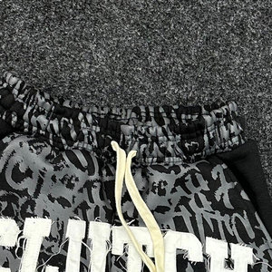 Embroidery <b>Shorts</b> for Men OEM Custom Streetwear <b>Shorts</b> Wholesale Factory Rate Men <b>Short</b> 350 GSM Fleece Screen Printed - Product Image 2
