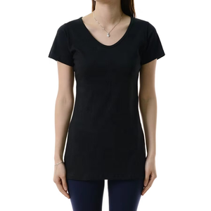 เสื้อยืดแขนสั้นผู้หญิงพรีเมียมสีสันตามสั่ง ระบายอากาศได้ดี สไตล์ลำลอง พิมพ์โลโก้ตามสั่ง ราคาถูก - Product Image 6