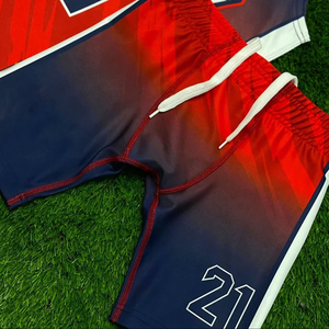 Uniformes de football américain 7v7 sans manches, respirants, grande taille, unisexes, logo personnalisé, 100% polyester, tailles et couleurs personnalisables - Product Image 5