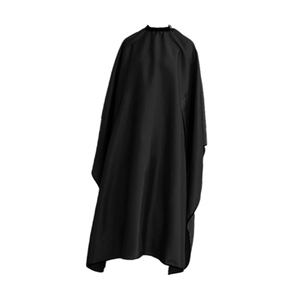 Cape de coiffure en polyester pour salon, 50x56 pouces, fermeture à boutons-pression, confortable, antistatique, accessoires professionnels pour barbier - Product Image 2