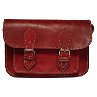 Pochette élégante pour femme en cuir de veau premium marron de la boutique Biyadina, fermeture éclair en dentelle, motif bonbon, fonctionnelle pour les voyages MA