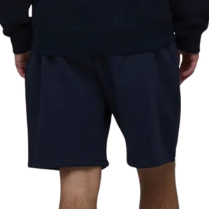 <b>Mens</b> <b>Fleece</b> Sweat <b>Shorts</b> Elastic Waist Drawstring Side Pockets Relaxed Fit Open Hem Custom Wholesale OEM Manufacturer SupplierB - Product Image 3
