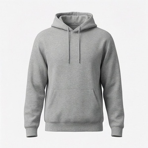 Sudadera con capucha prémium unisex para hombre, de invierno, con cremallera, 100% algodón, logotipo bordado personalizado, venta al por mayor, forro polar grueso - Product Image 1