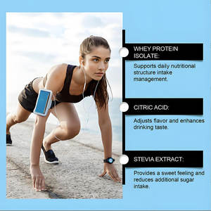 אבקת חלבון תה אפרסק, אבקת חלבון מי גבינה מבודד לניהול משקל, תחליף ארוחה, מותג פרטי, ייצור לפי הזמנה (OEM/ODM) - Product Image 4