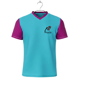 T-shirt Homme 100% Coton Jersey Blanc Uni Col V Manches Courtes Coupe Classique Personnalisable Écologique Séchage Rapide Haute Qualité - Product Image 2