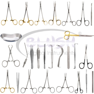 Kit de Instrumentos Quirúrgicos Manuales Reutilizables de Acero Inoxidable para Abdominoplastia y Tummy Tuck, para Cirugía de Contorno Corporal, por Blush Surgical - Product Image 3