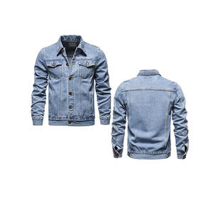 Chaquetas vaqueras al por mayor: elegantes, duraderas y asequibles. Chaquetas vaqueras para hombre con forro de piel, cálidas para invierno, con logotipo personalizado. - Product Image 3