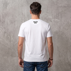 Camisetas Personalizadas para Hombre, de Gran Tamaño, con Estampado Gráfico, Corte y Costura a Medida, con Parches Desgastados - Product Image 4