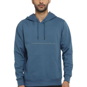 Sudadera con Capucha y Cremallera para Hombre, 100% Algodón, Personalizada con Estampado y Bordado, Diseño Sólido, Tejido de Invierno, Cierre Completo - Product Image 5