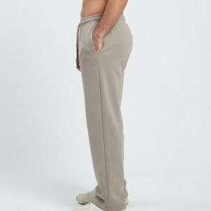 Custom Classic Solid Baggy Sweatpants Straight Leg Unisex Sweatpants <b>Elastic</b> <b>Waist</b> Pants Blank Wide Leg <b>Trousers</b> Supplier - Product Image 2