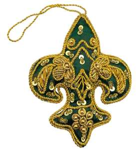 Badges en feutre non tissé lavables, personnalisables, écologiques, brodés à la main Zardozi - Décoration de cadeau de Noël - Product Image 2