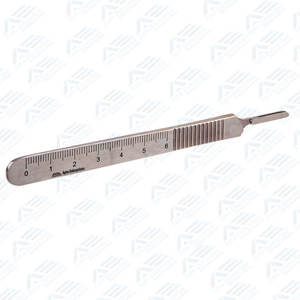 Lames de sécurité chirurgicales, manche de scalpel, lame d'instrument médical, manche en acier inoxydable de qualité supérieure, lame de scalpel manuelle - Product Image 6