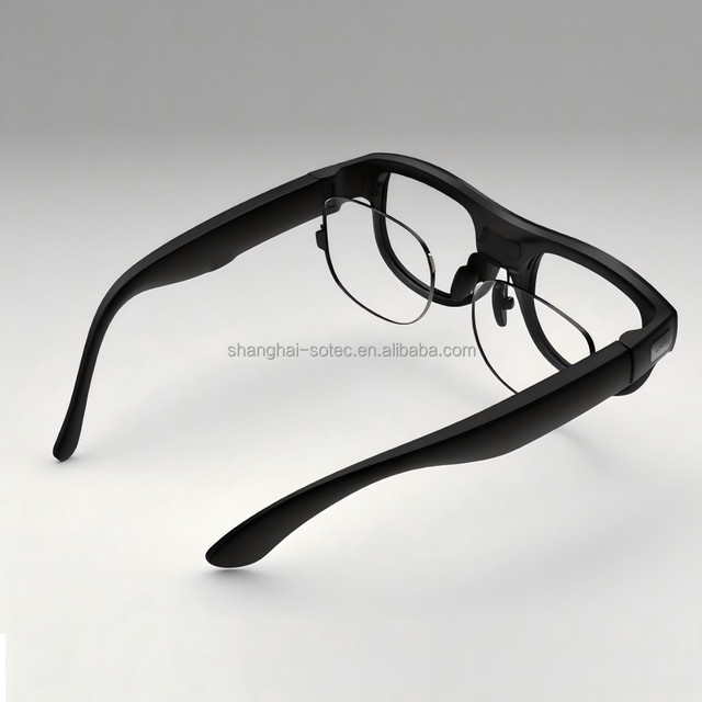 Smart AR Conference Glasses Recording Translation Auto-Scrolling Teleprompter Micro-Led Waveguides 2500 Nits Brightness