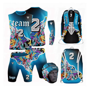 Offre Spéciale 7 sur 7 : Ensembles de Compression, Uniformes de Flag Football, Manchons de Bras, Bandeaux, Sacs, Vêtements de Sport, Sublimation Personnalisée - Product Image 4