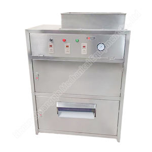 Máquina Peladora de Cebollas Industrial Automática de Acero Inoxidable, Motor 220V, Capacidad 500kg/h, Removedor de Piel por Cadena, Rodillo Cortador de Raíces - Product Image 4