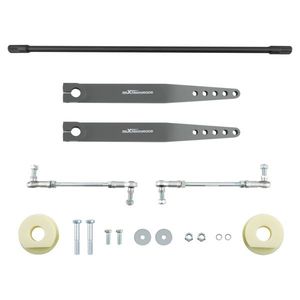 Jeep Wrangler TJ LJ 1997-2006 C33827950 Front Sway Bar Kit with Steel Arms Stabilizer Links - Product Image 1