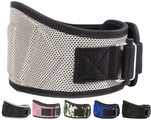 Ceinture de musculation personnalisée TROUT APPAREL Anime en néoprène respirant avec fermeture auto-agrippante pour l'entraînement de musculation en salle de sport - Product Image 1