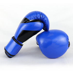 Gants de boxe en cuir professionnels, logo personnalisé, respirants, confortables, unisexes - Product Image 2
