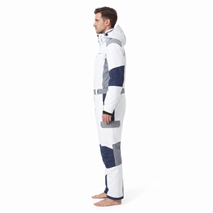 Traje de Esquí de una Pieza Impermeable, Cortavientos y Transpirable -Tex 500g con Cremallera para Adultos, Talla Grande, para Invierno y Nieve - Product Image 5