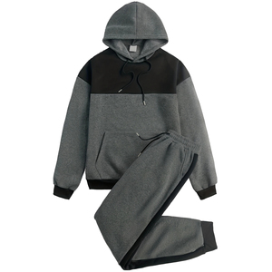 Chándal Informal con Capucha para Hombre, Diseño 2 en 1, Colección de Invierno, Servicio OEM, Poliéster/Algodón, Cantidad Personalizada, Venta al Por Mayor - Product Image 1