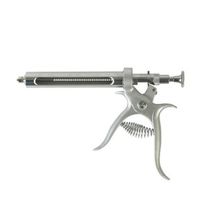 Seringues vétérinaires robustes réutilisables en acier pour l'injection des animaux d'élevage, bovins, ovins, caprins, chiens, traitement des animaux - Product Image 3