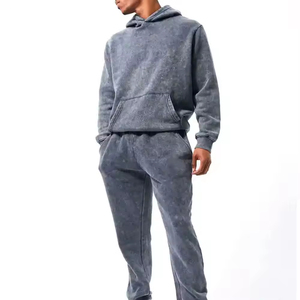 Survêtements d'entraînement en coton 100% vierge, prix de gros abordable, haute qualité, personnalisables pour hommes - Product Image 1