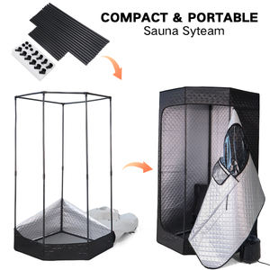 خيمة ساونا بخارية شخصية محمولة وصديقة للبيئة من FUMEI بقوة 1500 واط لتخفيف التعب اليومي في المنزل - Product Image 4