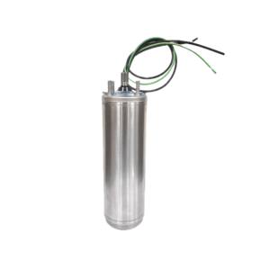 Bomba Sumergible para Pozo de 4 Pulgadas, Monofásica, 2 Cables, 220V 230V, 0.55KW 0.75HP, Impermeable, Certificación CE y NSF372, para Pozos Profundos - Product Image 1