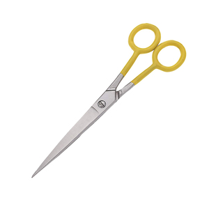 Ciseaux de coiffure de haute qualité, lames droites aiguisées, acier inoxydable, ciseaux à cheveux - Product Image 1