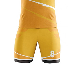 Maillot de football personnalisé respirant à séchage rapide 100% polyester maille manches courtes unisexe été haute qualité - Product Image 6