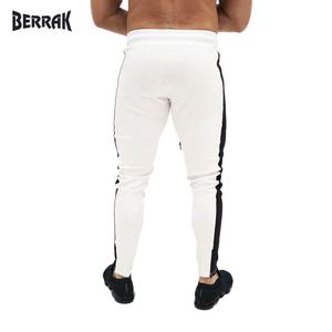 Pantalones deportivos informales para hombre, ropa deportiva, pantalones de chándal ajustados, de chándal, para gimnasio, color negro - Product Image 3