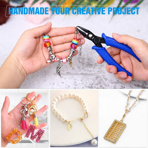 Alicates de Acero Inoxidable de Alta Calidad para Hacer Joyas, con Mecanismo de Resorte para un Fácil Uso en la Formación de Cuentas, Alambres y Lazos - Product Image 2