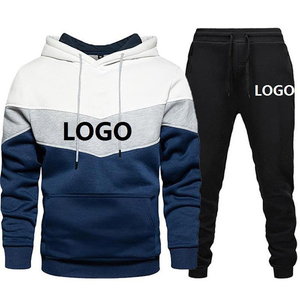 Chándal de Moda Masculino de Alta Calidad en Felpa, Sudadera con Capucha Estampada, Chándal Unisex de Poliéster, Chándal Personalizado de Talla Grande para Hombre - Product Image 2