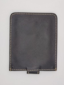 Portefeuilles pour hommes en cuir véritable personnalisés, à double pliage, courts, de haute qualité, avec blocage RFID, couleur et logo personnalisables, tendance, grand format - Product Image 2