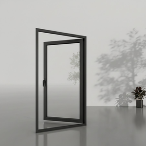 Fenêtres à battants Vietnam, Fenêtres à battants horizontales en aluminium moderne avec verre trempé, Fenêtres à battants en alliage d'aluminium - Product Image 1