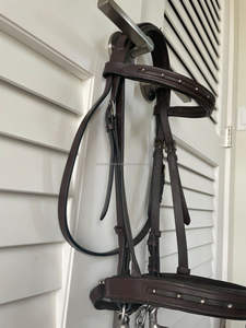 Brida Acolchada de Cuero Premium con Forma Especial para Entrenamiento de Carreras, Estilo Western, con Logotipo Personalizado y Color Personalizado Cómodo - Product Image 5