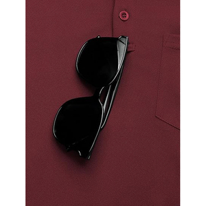 Polos pour hommes en coton léger de qualité supérieure, manches courtes, en vente en ligne à prix abordable - Product Image 6