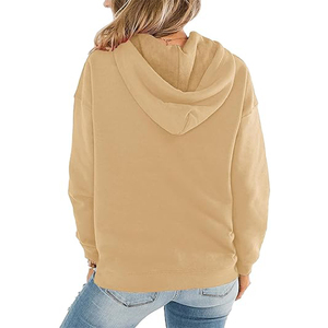 Wholesale Custom 100% Cotton Oversize Casual French Terry Hoodies <b>Zipper</b> Design with for Puff Print Flower for Men and Women - Product Image 2