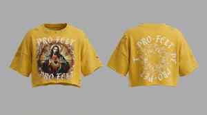 T-shirt Homme Grande Taille Respirant 100% Coton Effet Vieilli Épaules Tombantes Imprimé Logo Personnalisé Vente en Gros Usine - Product Image 3