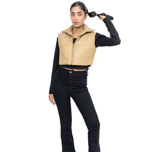 Custom Made Women Puffer Vest High Quality Cropped Puffer Jackets for Men Wholesale <b>Small</b> Puffer Jacket for Women - Product Image 5